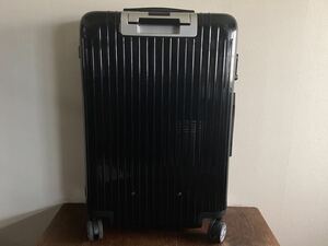 RIMOWA/スーツケース/リモワ/キャリーケース/ブラック/72L/75×51×24cm/4輪、360°回転キャスター/トランク/付属品