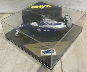 ONYX 1/43 ウィリアムズ　ルノー FW16 オニキス　F1 ミニカー