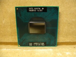 ▽Intel Core 2 Duo T9400 2.53GHz SLGE5 2コア 6M 1066MHz 35W 478pin micro-FCPGA Socket P 中古 インテル