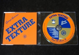 【CD 輸入盤】ジャケ不備あり　ジョージ・ハリスン　EXTRA TEXTURE　リマスター　ボーナス・トラック付　0602537913992