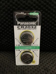 ☆パナソニック製リチウム電池 CR2032 新品２個☆