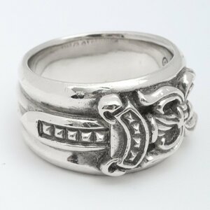 17号 CHROME HEARTS ダガーリング シルバー クロムハーツ DAGGER RING 指輪