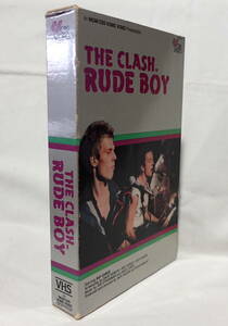 VHS【THE CLASH/RUDE BOY】123分/輸入版/ザ・クラッシュ/ジョー・ストラマー