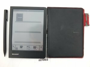 【z27003】SHARP シャープ WG-N20 タッチペン 電子手帳 電子ノート 動作品 初期化済み 格安スタート