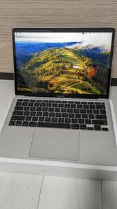 MacBook Air 2020 M1 シルバー Apple Silicon メモリ 8GB SSD 256GB US 英字キーボード 13インチ