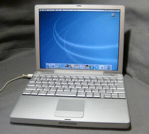 箱m624 Powerbook G4 12インチ A1010 867Mhz os10.2.3 リストア＋クラシック環境 割ときれい