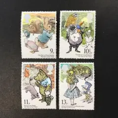 (おまとめ済み)外国未使用切手　イギリス　1979   挿絵　4枚