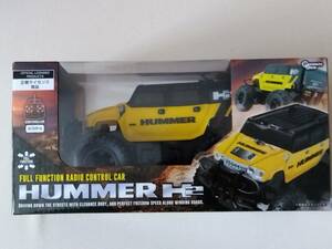 ラスト１！【 未開封新品・美品 】FULL FUNCTION RADIO CONTROL CAR ＨＵＭＭＥＲＨ2＜イエロー＞　