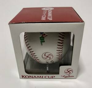 未使用品 NPB 公認 KONAMI CUP アジアシリーズ 2006 記念ボール 北海道日本ハムファイターズ