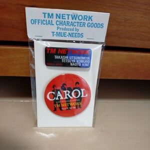TM NETWORK CAROL 缶バッジ　未開封品