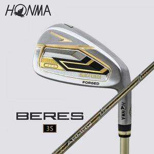 ★☆HONMA　2024　“ BERES 09 IRON ”　6～11 × ARMRQ FX 3S (SR) ☆☆☆　新品☆★