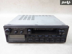 【最終値下】 三菱純正 1DIN カセットプレイヤー カーオーディオ ラジオ 本体のみ ジャンク MB649732 棚2J12