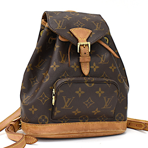 1点限定 ルイヴィトン リュックサック ミニモンスリ バックパック M51137 モノグラム LOUIS VUITTON Montsouris