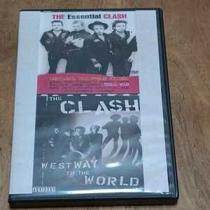 クラッシュ DVDコレクション 『THE Essential CLASH』『WEST WAY TO THE WORLD』日本語字幕付き２枚組　ドキュメント　The CLASH　パンク