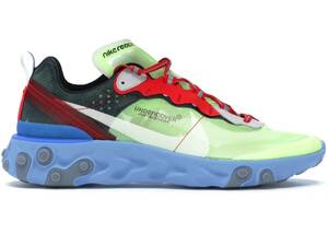 18aw UNDERCOVER×NIKE REACT ELEMENT 87 US11 29cm ユニバーシティレッド＊アンダーカバー ナイキ リアクト スニーカー GYAKUSOU