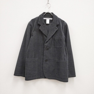 EEL Bakery Jacket Corduroy ver. サイズS コーデュロイ テーラードジャケット チャコールグレー メンズ イール 3-0222T F91367