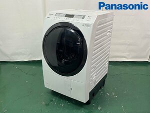 Panasonic/パナソニック ドラム洗濯乾燥機 NA-VX800BL 左開き (洗濯11 kg/ 乾燥容量 6 kg) 洗剤 柔軟剤自動投入 動作確認済み/C3637