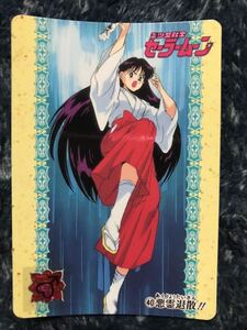 トレカ ☆ 美少女戦士セーラームーン 1993年 当時物 バンダイ カードダス ☆ 40 マーズ 火野レイ トレーディングカード