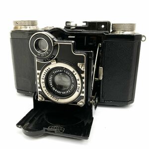 ZEISS IKON Super Nettel Carl Zeiss Jena Tessar 1:3.5 f=5cm ツァイスイコン スーパーネッテル レンジファインダー 蛇腹カメラ alp川0415