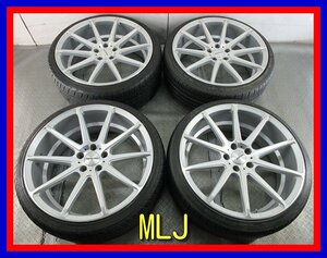 ■中古タイヤホイール■　MLJ HYPERION 20インチ 8.5J +45 5H 114.3 TOYO HAIDA 225/35R20 93W XL 激安 送料無料 J853