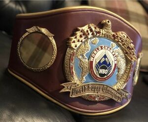 海外 送料込み 　高品質　WBO boxing belt super ボクシング　　プロレス　レスリング　チャンピオンベルト　 レプリカ