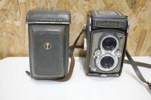 TH04165　yashica　D　二眼レフカメラ　フィルムカメラ　動作未確認　現状品