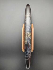 【FongLai Woodworks】パイロット万年筆 カスタム743沈金軸 【美人図】(CHINKIN)　fountain pen body for custom743