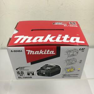 未使用品 makita マキタ リチウムイオンバッテリー 18V 6.0Ah BL1860B 雪マーク あり 管理2