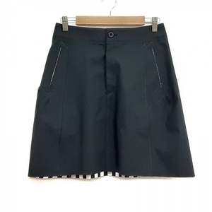 イッセイミヤケ ISSEYMIYAKE スカート サイズ2 M - 黒 レディース ひざ丈 美品 ボトムス