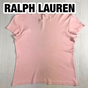 RALPH LAUREN ラルフローレン 半袖Tシャツ M ピンク