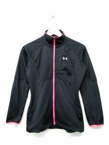 S0082：under armour アンダーアーマー ジャージ/黒/SM/ブルゾン ジャケット：3