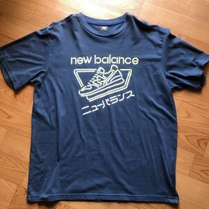 Tシャツ ニューバランス NB ネイビーXL