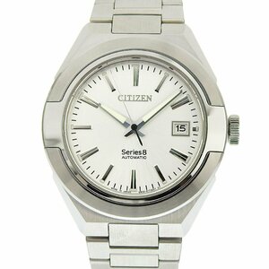 ■ 1円 ～ 正規 現行 美品 参定22.0万■ シチズン CITIZEN ■ Series 8 シリーズエイト 870 NA1000-88A ■箱保 自動巻き メンズ シルバー