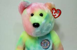 N4★ぬいぐるみ★ty　BEANIE BUDDY　くま　B.B.Bear◆36cm