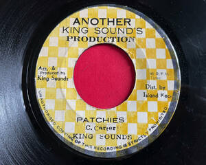 KING SOUNDS / PATCHIES LOVERS REGGAE 45 レア盤　試聴