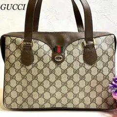 格安✨GUCCI グッチ ハンドバッグ GG柄 シェリーライン レザー ブラウン