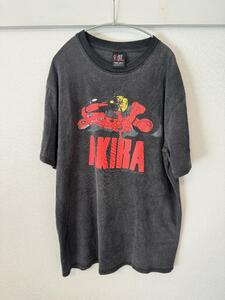 AKIRA ヴィンテージ加工 Tシャツ XL