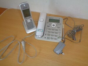 通電確認のみジャンク品　Panasonic パナソニック コードレス電話機 子機付き VE-GD51-S KX-FKD502-S