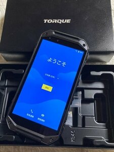 液晶キレイ TORQUE G04 KYV46 au　SIMフリー　利用制限〇 他社SIMにて通話OK ☆ 動作良好 スマホ本体 Z29