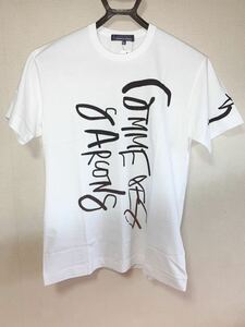 コムデギャルソン COMME des GARCONS ロゴ 半袖Tシャツ Mサイズ 青山限定 ギャルソン ロゴTシャツ 半袖カットソー ロゴT サイズM 半袖