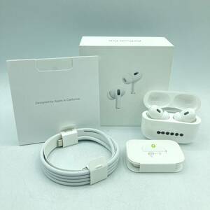 m0422602 Apple AirPods Pro 第2世代 PTJW3J/A アップル エアポッズプロ 開封済み ワイヤレス ブルートゥース ホワイト 未使用品