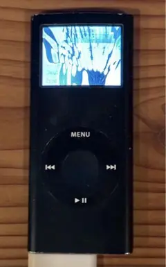 iPod nano 第2世代 8GB 黒 液晶不良有り