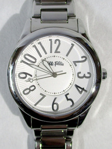 Folli Follie★フォリフォリ　WF8T005BP　クォーツ　メンズ腕時計★S11288