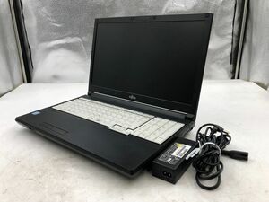 FUJITSU/ノート/第7世代Core i5/メモリ8GB/WEBカメラ無/OS無/Intel Corporation HD Graphics 620 32MB/ドライブDVD-R-240322000872857