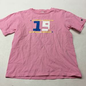 送料無料★champion チャンピオン★半袖Tシャツ★トップス★レディースLサイズ★ピンク#11213sll