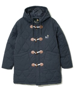 「go slow caravan」 ダッフルコート LARGE ダークグレー メンズ