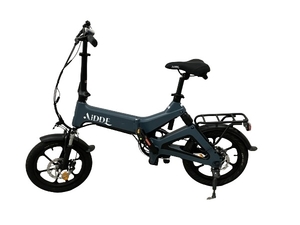 【動作保証】 AiDDE A2 折りたたみ式 16インチ 電動 アシスト 自転車 中古 良好 楽 M8759635