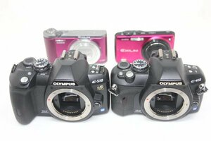 【カメラ4台まとめ売り】Olympus E-410 E-510・CASIO EX-ZR15 EX-ZR1700 #0093-711
