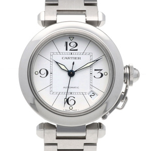 カルティエ CARTIER パシャシータイマー 腕時計 ステンレススチール 2324 メンズ 中古 美品