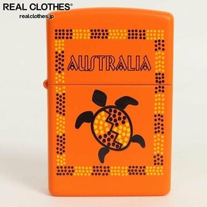 ZIPPO/ジッポー AUSTRALIA/オーストラリア マット加工 2002年製 /LPL